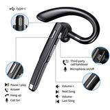 TD® Casque Bluetooth sans fil longue durée de vie de la batterie réduction du bruit affichage de la batterie des appels sportifs