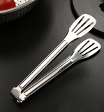 Pinces alimentaires en acier inoxydable à trois lignes pinces alimentaires épaissies pinces barbecue frites pains à steak pai