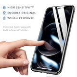 TD® Étui d'aspiration magnétique pour téléphone portable pour iPhone 12pro étui protection en alliage d'aluminium en verre double fa