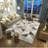 TD® Tapis antidérapant rectangulaire de style géométrique 160 * 230CM pour tapis décoratif de tapis de cuisine de salon de famille