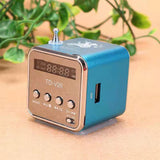TD® Portable avec écran radio sans bluetooth audio et carte bluetooth mini haut parleur lecteur MP3