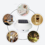 TD® Lampe solaire extérieur jardin Clôture lumière blanche led étanche décoration utilisation multifonctions haute qualité paysage