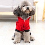 TD® Vêtements Teddy Vêtements d'automne et d'hiver Manteau à quatre pattes Plus épais Conçu pour les chiens de petite et moyenne tai
