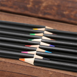 Ensemble de 60 crayons, crayons de couleur de croquis, boîte de couleur de plomb de couleur soluble dans l'eau, fournitures d