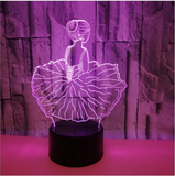 TD® Ballet 3D lights Lumières visuelles LED 3D colorées