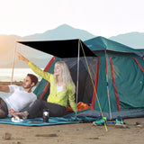 TD® Tente d'explorateur extérieur intérieur entièrement automatique résistant à la pluie camping camping pique-nique grande tente