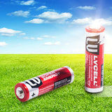 TD® 10pack Batterie AA haute performance batterie longue durée pour lampe de poche réveil batterie sèche