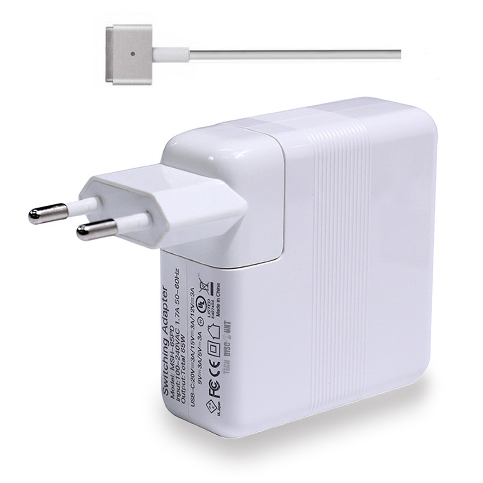 TD® Chargeur Compatible Apple Macbook Air Fast Charge Boîtier de charge  durable Périphériques haute puissance