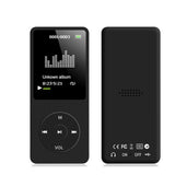 TD® Lecteur JS-01 sports MP3 avec un écran MP4 Compatible avec Carte Mémoire 1.8/Diffusion de musique/Noir/Perfomant et transportabl