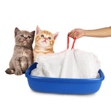 Sac poubelle bac à litière pour chat spécial pour toilette pour chat grande toilette jetable épaissie pour chat