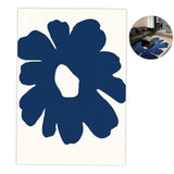 TD® Imitation cachemire tapis moderne minimaliste ins vent abstrait fleur salon table basse chambre tapis de sol couverture de cheve