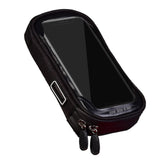 TD® Support smartphone vélo écran tactile étanche téléphone portable sac VTT route angle réglable rotatif câble de données caché