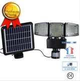 TD® L'induction LED de mouvement du corps de l'énergie solaire 100LED allume la lampe murale extérieure