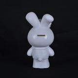 Tirelire vinyle résistant aux chutes bricolage peint blanc embryon lapin enfants maternelle puzzle anniversaire cadeau jouet