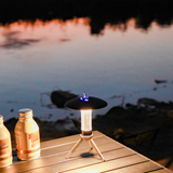 TD® Multifonctionnel rétro camping nouveau USB rechargeable led tente en plein air cheval lampe portable lampe équipement camping la