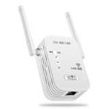 TD® Amplificateur de signal WIFI câblé au booster routage sans fil 1200M5G répéteur à double antenne à double fréquence à travers le