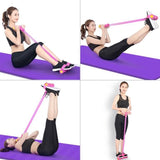 TD® Accessoires de Yoga bandes antidérapantes de résistance à la pédale corde de Tension multifonction ce - Modèle: Bleu