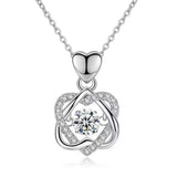 Collier intelligent femme battant coeur pendentif personnalité en forme de coeur collier Couple bijoux noël saint valentin ca