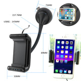 TD® Support de téléphone portable Bluetooth pour voiture pour lecteur de musique mp3 intelligent mains libres haute performance soli
