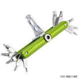 TD® Trousse d'outils de vélo ensemble bicyclette réparation multifonction kit patch leviers de pneu fixation entretien maintenance