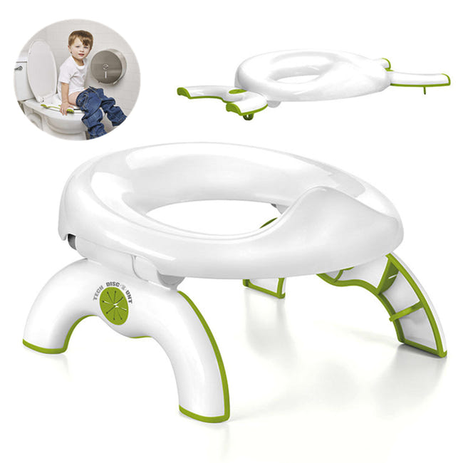 Pot Bébé Easypisi Pour HNI (Hygiène Naturelle Infantile) - Sans Couche, Portable Et Adapté Dès La Naissance - Modèle Blanc Unisexe - 1