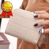 TD® Porte-Monnaie en Cuir PU pour Femmes de Couleur Beige Clair  Portefeuille et Porte-Cartes de Bonne Qualité/ Anti-Rayures
