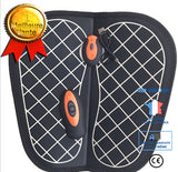 TD® Machine circulation sanguines pieds Machine massage automatiques vibrationss pieds Type papillon noir Charge à distance