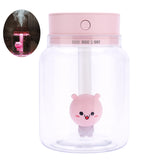TD® Humidificateur créatif bocal à bonbons mini usb grande capacité ménage grand volume de brouillard processeur d'air veilleuse col