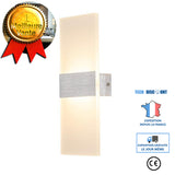 TD® Mur intérieur lumière 6W LED Applique blanc froid moderne mur Éclairage pour chambre à coucher [Classe énergétique A +]