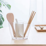 TD® Baguettes détachables Rangement Porte-couverts ustensiles de cuisine (Blanc)
