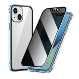 TD® Étui de téléphone portable pour Apple 13pro tout-en-un tout-en-un étui de protection anti-éclatement en verre trempé double face