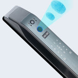 TD® Serrure électronique de porte intelligente de maison visuelle à distance de serrure d'empreinte digitale entièrement automatique