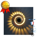TD® Applique Murale moderne/ Lampe en spirale créative ronde 1w 3w / Décoration Créative / Eclairage / Salons Chambres hôtels Halls