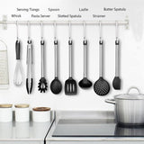 TD® Ustensiles de Cuisine / Ensemble de 8 Pièces Haut de Gamme de Chaleur Outils de Cuisson Saine Résistant Inodore Hygiénique