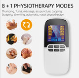 TD® Mode 8, appareil de massage numérique par rectangle LCD affiche un appareil de massage musculaire anti - douleur vert