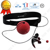 TD® Balle de réflexe pour entraînement de boxe boule portable combat exercice réaction vitesse fitness MMA poinçonnage bandeau régla