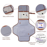 TD® Bébé couche Pad Portable étanche lavable couche matelas à langer sortir pliant couche Pad mère sac stockage main sac de transpor