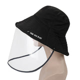 TD® Chapeau de pêcheur amovible avec écran facial chapeau de protection chapeau de protection solaire d'été