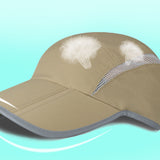 TD® Chapeau de soleil sauvage pour femmes printemps et été chapeau de course respirant pour hommes casquette de baseball pare-soleil
