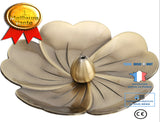 TD® Brûleur d'encens Porte-fleurs - Purificateur d'air en fleur rétro en cuivre pur