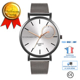 TD® Quartz Montres-bracelets Casual et Business Series Mesh montre de la ceinture cadeaux hommes