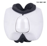 TD® Masseur oculaire électrique Bluetooth blanc appareil anti-rides pression d'air chaleur vibration soulage fatigue relaxation yeux