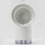 TD® Ventilateur de pulvérisation de charge USB ventilateur de bureau ventilateur de circulation de bureau petit refroidisseur d'air