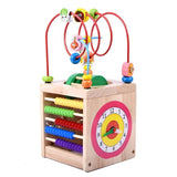 TD® Activité Cube d'Éveil Motricité Jouet éducatif-Jeu d'éveil premier âge-Enfant Éducatif Cadeaux d'anniversaire Noël Fête