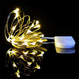 TD® Guirlande lumineuse en fil d'argent guirlande lumineuse LED guirlandes lumineuses pour no - Modèle: Yellow 2M 20LED