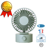 INN® Ventilateur de Table USB Mini Portable Silencieux Mobile à 2 Vitesses - Ventilateur de Bureau