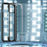 TD® Étui de téléphone portable pour Apple 13 tout-en-un tout-en-un étui de protection incassable en verre trempé double face