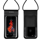 TD® Sac de téléphone portable à écran tactile bain de source chaude sac de téléphone portable natation plongée sac étanche transpare