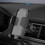 TD® Support de téléphone portable Bluetooth pour voiture，Bluetooth 5.0 ，Appels mains libres ，Insertion de la carte TF et de la clé U