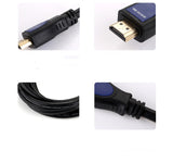 TD® Câble HDMI haut débit compatible éthernet vision 3D professionnel retour audio télévision grand écran haute vitesse resistant